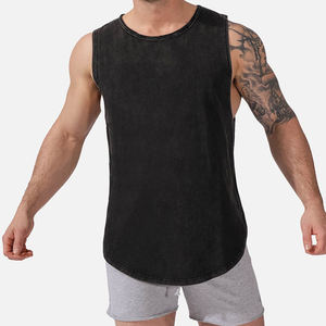 Camiseta sin Mangas para Hombre, Fabricante OEM, Ligera, para Entrenamiento, para Colecciones de Ropa Deportiva - Product Image 3