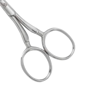 Stainless Steel <b>Cuticle</b> <b>Scissors</b> Straight Blade Sharp Tip Round Handle Durable Manicure Tool for Adults Made in Pakistan - Product Image 6