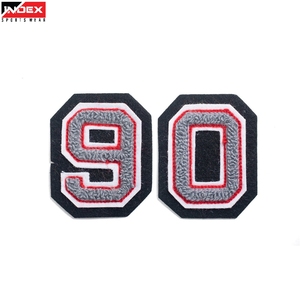 High Quality Chenille <b>Patch</b> Custom Logo Embroidered Varsity Letter Badge for <b>Jackets</b> Hoodies Bags and Caps - Product Image 1