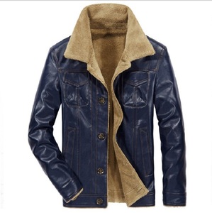 Veste en cuir pour homme, nouvelle mode, coupe-vent, disponible dans toutes les tailles, best-seller - Product Image 2