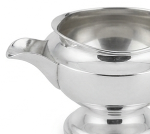 Ensemble classique moderne de crémier et sucrier en acier inoxydable, poli miroir, élégant, en métal, pot à lait et crème, argenterie - Product Image 2