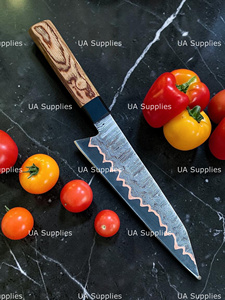 Couteau de chef en cuivre damas de qualité supérieure, couteau de cuisine forgé à la main, manche personnalisé, couteau de chef professionnel, OEM ODM en gros - Product Image 5