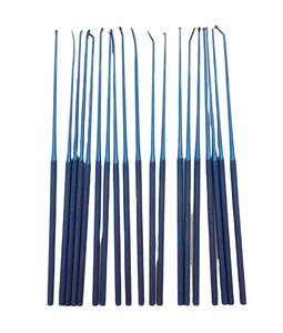 Micro-dissecteur dentaire chirurgical Rhoton Blue Titanium, version élargie - Manuel, certifié CE par Grip Surgical - Product Image 1