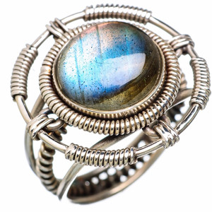 Joyería fina, anillo de piedra de forma ovalada de ópalo etíope, conjunto de puntas de plata, joyería de circón en anillo de compromiso, piedra preciosa recién llegada - Product Image 2