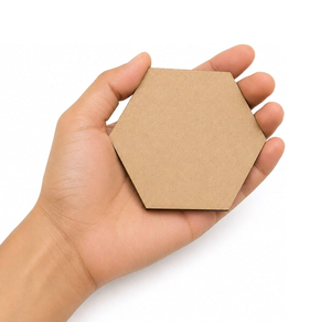MDF <b>Mats</b> And Pads Coaster Best Price Table Decoration MDF <b>Board</b> Round Coaster MDF Crafts Top Price - Product Image 1