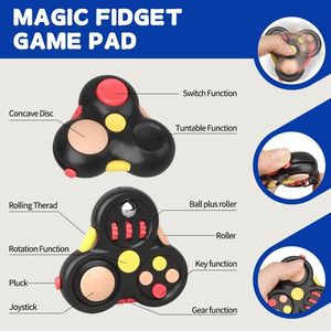 Lot de Cubes Sensoriels Métalliques Cool Infinity Cube Hand Spinner Robot Controller Pad - Super Gadget Anti-Stress - Product Image 1
