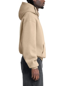 เสื้อมีฮู้ดผ้า50% โพลีเอสเตอร์300กรัมสำหรับผู้ชายขนาดใหญ่พิเศษพิมพ์โลโก้ขนาดพิเศษ50% ตามสั่ง - Product Image 4