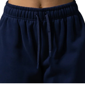 Women's Navy Blue Oversized Sweatpants with Elastic Waist Relaxed Fit Soft Fleece Jogger Pants Casual Gym Workout Lounge Active - Product Image 5