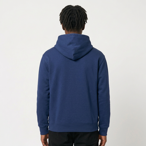 Sweat à capuche pour homme, manches longues, uni, avec poche, 100% coton, coupe oversize, fournisseur OEM USA - Product Image 4