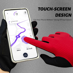 Gants de cyclisme personnalisés pour l'hiver, demi-doigts, respirants et rembourrés, pour le sport et la conduite - Fabrication OEM au Pakistan - Product Image 4