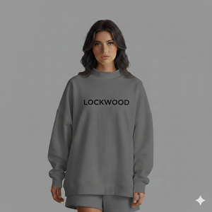 Sudadera Minimalista de Cuello Alto para Mujer, OEM ODM, Tejido Cómodo, Esencial para el Invierno - Product Image 1