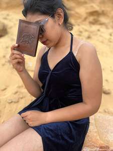 Nouveaux porte-passeports sécurisés en cuir marron gaufré véritable usiné à la main Boho étuis à passeport de voyage en cuir Vintage traditionnel - Product Image 2