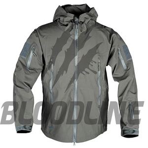 Veste Softshell imperméable camouflage olive pour homme Bloodline, manches longues, pour la chasse en plein air en hiver - Product Image 4