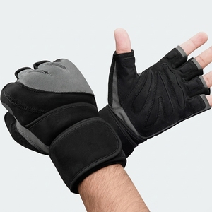 Gants de fitness unisexes personnalisés à demi-doigts pour hommes et femmes, pour la musculation et l'haltérophilie - Product Image 5