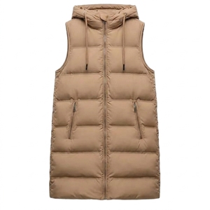 Unisex Puffer Vest Matte Winter Sleeveless <b>Jacket</b> Men Windproof Insulated Body Warmer Quilted Waistcoat - Product Image 5