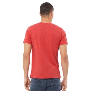 T-shirts en coton unisexe pour adultes, décontractés, col en V, manches courtes, basiques d'été, t-shirts de sport - Product Image 1