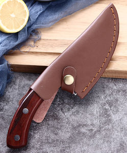 Étui en cuir véritable fait main pour couteau à lame fixe, housse personnalisée pour couteau pliant, pochette en cuir pour couteau pliant - Product Image 2
