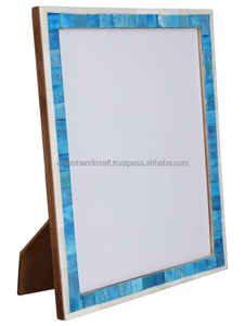 Handcrafted Beautiful Wooden Bone Resin Inlay Photo <b>Frame</b> India Customized Die Cutting <b>Printing</b> High Quality Home Decoration - Product Image 2