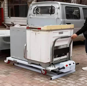 <span class=keywords><strong>Plataforma</strong></span> Elevadora de Tijera Hidráulica Móvil para Carga y Descarga Eléctrica, Carro Deslizante Portátil para Manipulación de Carga Pesada - Product Image 4