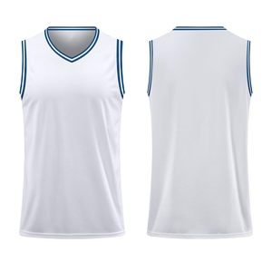 Maillot de basket personnalisé à col en V imprimé par sublimation, respirant, grandes tailles, ensemble de vêtements de basket sublimés - Product Image 1