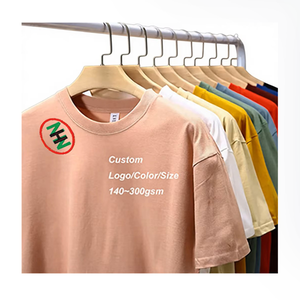 Camiseta de Manga Corta Blanca, Elegante y Moderna, con Diseño Frontal Personalizado OEM, 100% Algodón Tejido, Ecológica, Transpirable, Talla Grande - Product Image 1