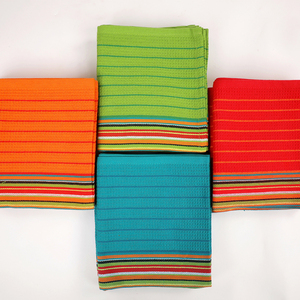 Multipurpose Organic Cotton Waffle Weave <b>Kitchen</b> Dish Towels-Durable Highly Water Absorbent for Cooking Cleaning Drying Utensils - Product Image 3