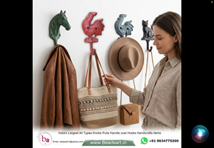 Porte-manteau mural vintage en métal rustique en forme de tête de cheval, robuste et multifonctionnel, décoratif - Product Image 5