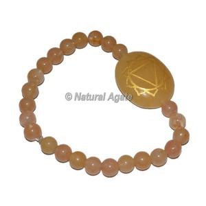 สร้อยข้อมือลูกปัดแจสเปอร์สีแดงรูปวงรีเจ็ดจักระ – ขายส่งอัญมณีธรรมชาติ - Product Image 4