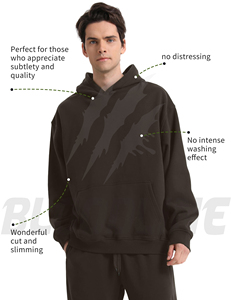 Sudadera con Capucha Amarilla Unisex Bloodline para Invierno, Cierre de Cremallera, Corte Regular, Color Sólido, Estilo Casual Hip Hop, Bolsillo Frontal, Transpirable - Product Image 3