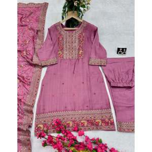 Conjunto de Traje Elegante para Mujer con Pent y Dupatta para Fiestas - Product Image 4