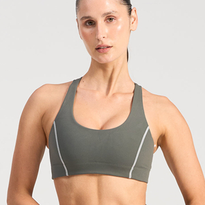 Sujetador Deportivo Transpirable para Mujer, Color Sólido, para Yoga, Fitness, Entrenamiento - Product Image 6