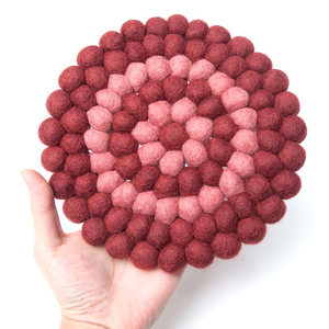 แผ่นรองกันความร้อนแบบวงกลมสำหรับชุดเสื่อและแผ่นรอง - Product Image 1