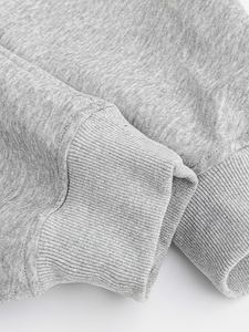 เสื้อฮู้ดโอเวอร์ไซส์บุขนแกะสำหรับผู้ชายและผู้หญิง ขายส่ง ดีไซน์บุซับในเป็นมิตรกับสิ่งแวดล้อม ผลิตจากโพลีเอสเตอร์/ผ้าฝ้ายผสม กันลม - Product Image 4