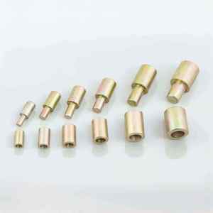 Polished Steel Contemporary 180 Degrees Opening Adjustable 1 mm Thickness 30mm OD <b>Barrel</b> <b>Hinges</b> Pair 5 Inch Door Hardware - Product Image 3
