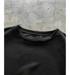 Sweat-shirts en molleton décontractés avec logo personnalisé, poche unie, broderie, respirants, séchage rapide, épaules tombantes, hiver, homme, haute qualité, 380g - Product Image 3