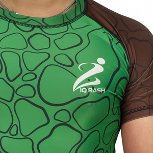 Nuevo Diseño de Moda: Traje de Baño para Mujer con Manga Corta, Estampado Digital y Cuello Redondo, Sublimado - Product Image 4