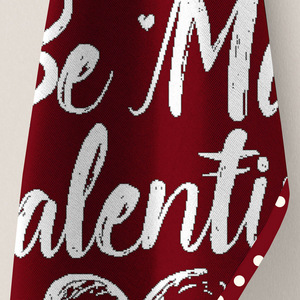 ผ้าเช็ดครัวพิมพ์ลายวาเลนไทน์ตามสั่งจากโรงงาน ผ้าเช็ดทำความสะอาดครัวพิมพ์ลายดิจิทัล - Product Image 3