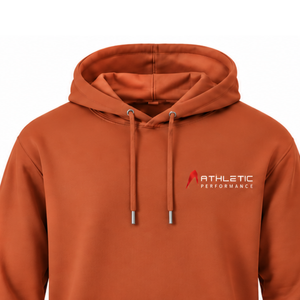 Men's Custom Terracotta Pullover <b>Hoodie</b> Fleece Sweatshirt Long Sleeve Regular Fit Drawstring Kangaroo Pocket Casual Streetwear - Product Image 3