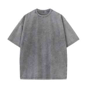 เสื้อยืดวินเทจสั่งทำขายส่งสำหรับผู้ชาย ผ้าฝ้าย 100% แขนสั้น ระบายอากาศได้ดี - Product Image 4