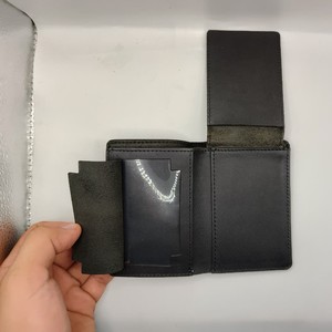 Genuine Leather Trifold <b>Wallet</b> For Men With Multiple Card Slots And Cash Compartment Classic Black <b>RFID</b> <b>Blocking</b> Premium Product - Product Image 5