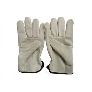 Guantes de Seguridad para Soldador con Aislamiento Térmico Personalizados, Guantes de Trabajo de Cuero Vacuno para Soldadura TIG para Hombre - Product Image 2