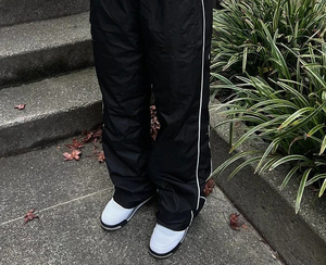 Pantalones Deportivos de Nailon Personalizados para Hombre, Pantalones Impermeables Ligeros para Invierno, OEM - Product Image 5