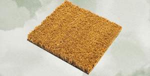 Alfombrillas de Entrada para Exteriores Jucor Marrón de PVC con Diseño de Rompecabezas de Microfibra, Antideslizantes y de Pelo Corto - Product Image 3