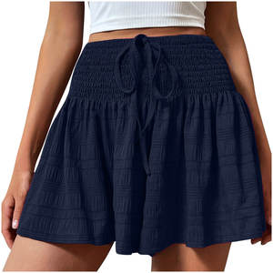 Shorts Deportivos de Verano para Mujer, Cintura Alta, Ajustados, de Secado Rápido, Colores Sólidos, Cómodos, Gran Venta - Product Image 2