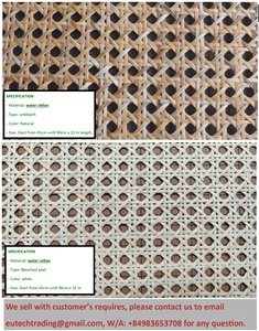 Caña de mimbre de estilo náutico octogonal de alta calidad, caña de mimbre Natural para decoración de muebles - Product Image 2