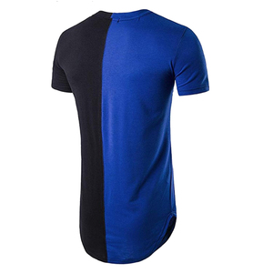 เสื้อยืดคอกลมแขนสั้นผ้าฝ้ายระบายอากาศได้ดี น้ำหนัก 220 กรัม สำหรับผู้ชาย ขายส่ง ปรับแต่งได้ เป็นมิตรกับสิ่งแวดล้อม สีพื้น ไซส์ใหญ่ สไตล์สตรีท - Product Image 5