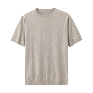 Camisetas de Hombre de Alta Calidad, 100% Algodón, Color Sólido, Impresión Personalizada, Tejido Transpirable y Ecológico - Product Image 2