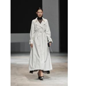 Faldas de Mujer de Alta Calidad, Elegantes, Modelo ELARA MIDI, Florales, Cintura Natural, Maxi, Estilo Minimalista, Color Blanco Ante - Product Image 5