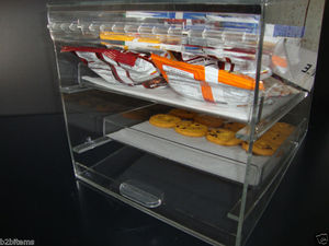 Elegant Acrylic Display <b>Cabinet</b> for Bakeries -Ideal <b>Storage</b> Box for Bakery Items, Ensuring Freshness and Visibility - Product Image 2