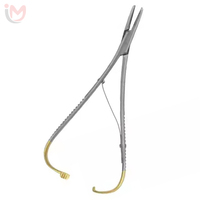 Porte-aiguille Mayo-Hegar en acier inoxydable, forceps chirurgical manuel pour salle d'opération, Classe I